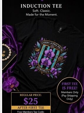 GAPNU Sorority Tee shirt